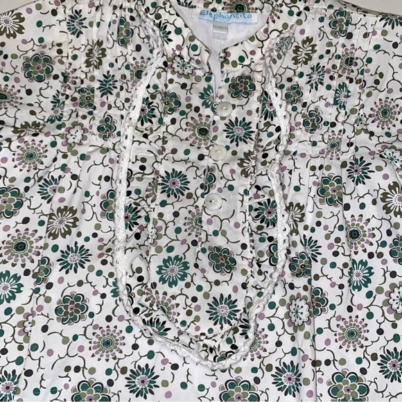 Elaphantino Floral Peasant Dress - Picture 2 of 8